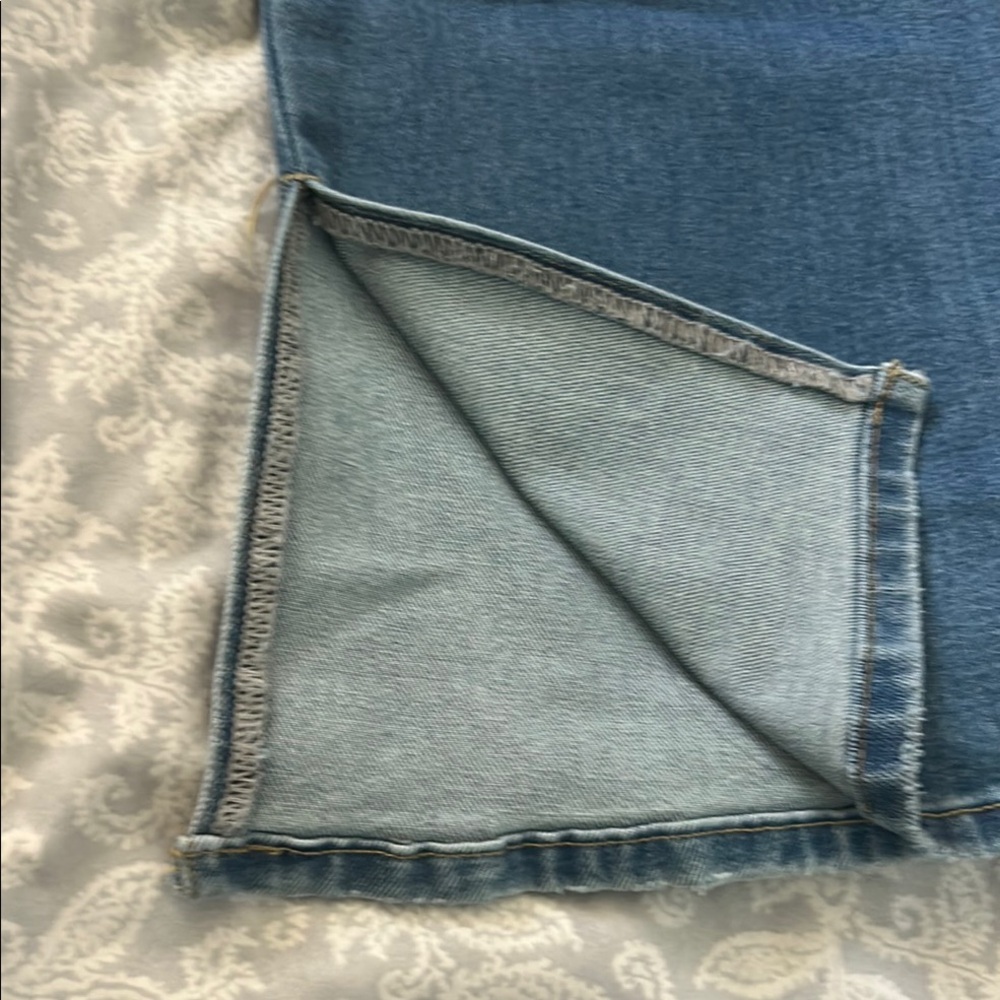 Trendy Blue Flare Jeans - Picture 9 of 12